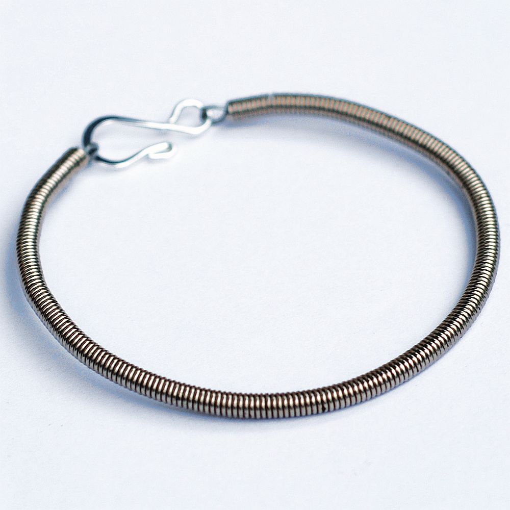 Guitar String Jewelry by Tanith Rohe Bass Guitar String Bracelet