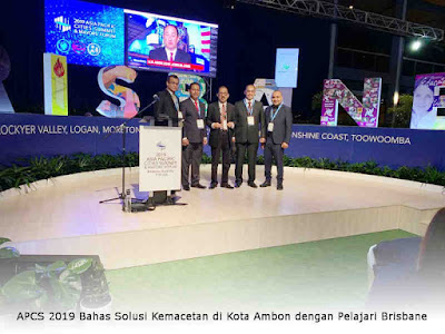 APCS 2019 Bahas Solusi Kemacetan di Kota Ambon dengan Pelajari Brisbane APCS 2019 Bahas Solusi Kemacetan di Kota Ambon dengan Pelajari Brisbane