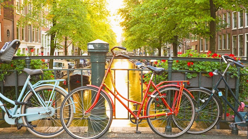 Ciudades Verdes. Amsterdam. Día de la Bicicleta