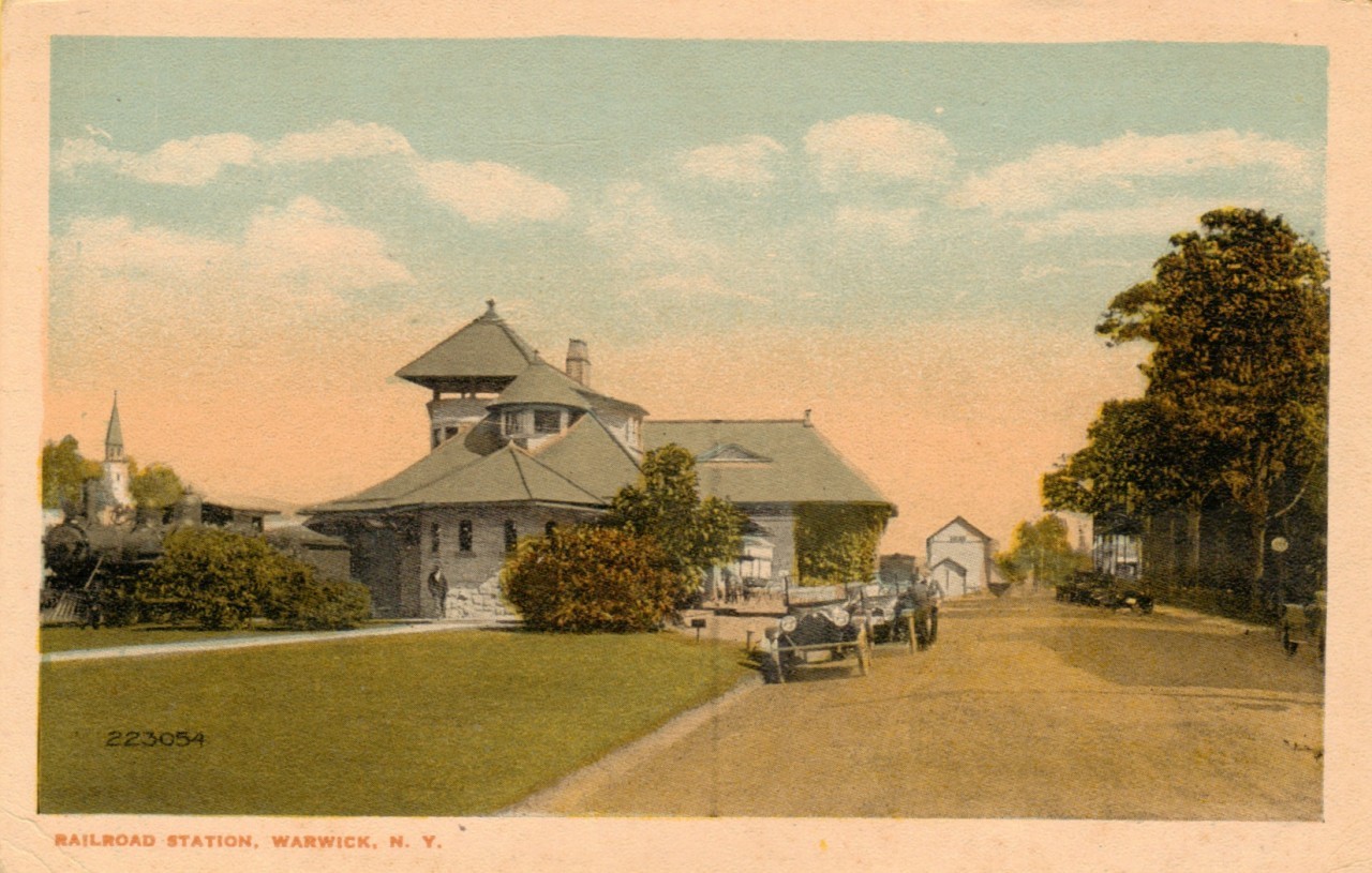Images of Warwick New York Warwick RR Station c.1913