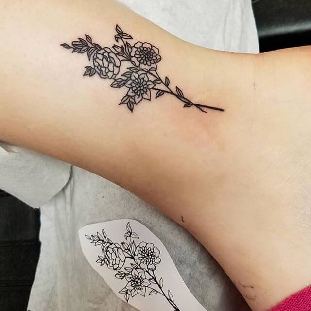 Tatuagens femininas para os tornozelos Tatuagens femininas para os tornozelos