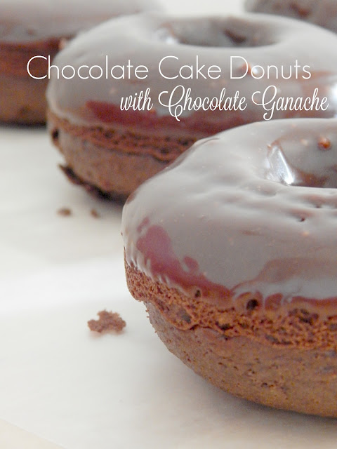chocolate cake donuts with chocolate ganache (sweetandsavoryfood.com)
