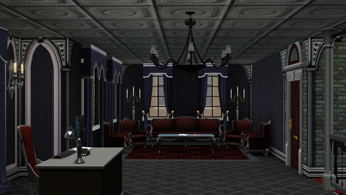 sims 3 midnight hollow vampire lounge