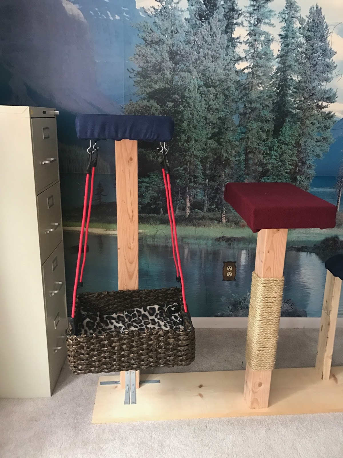 Drew Danielle Design DIY Cat Tower