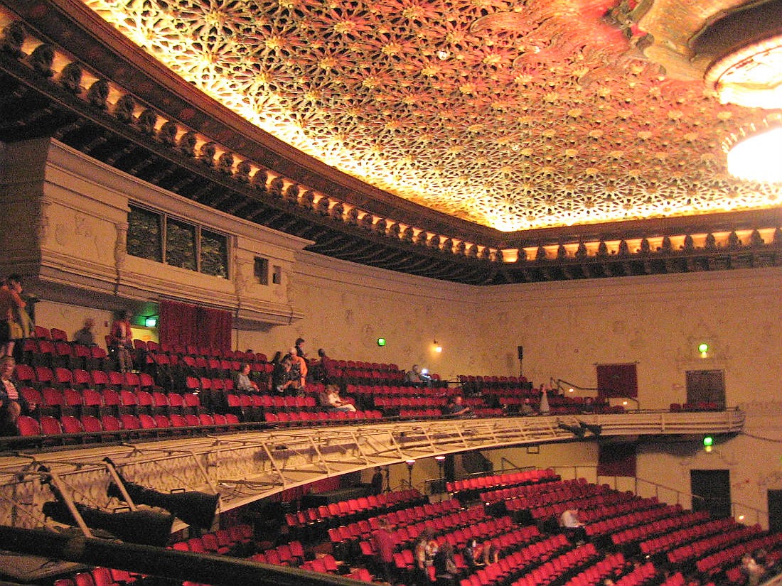 San Francisco Theatres: Orpheum Theatre: interior views