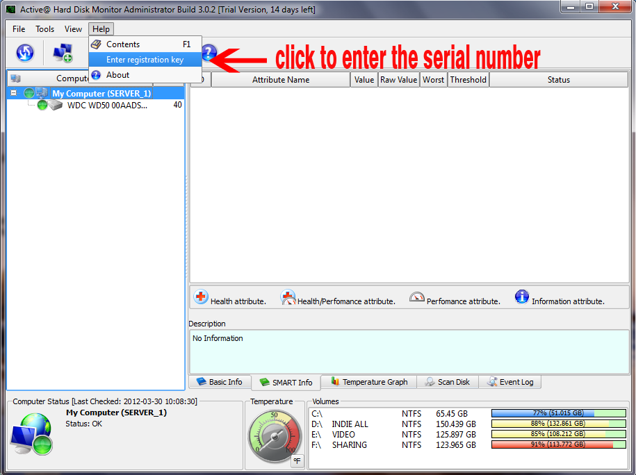 hard disk monitoring software free hard disk monitoring software free