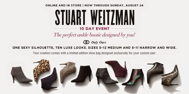 Stuart Weitzman Shoe Event August 2014