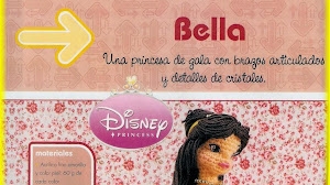 Amigurumi: La Princesa Bella de Disney al crochet