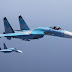 Russian Air Force Su-27 Flanker Fighter jets in "Vigilant Skies 2011" Exercise