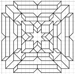 blackwork embroidery patterns simple motif designs paper imaginesque graph drawings stitches 18x18 borders stitch cross nz visit japanese geometric discover