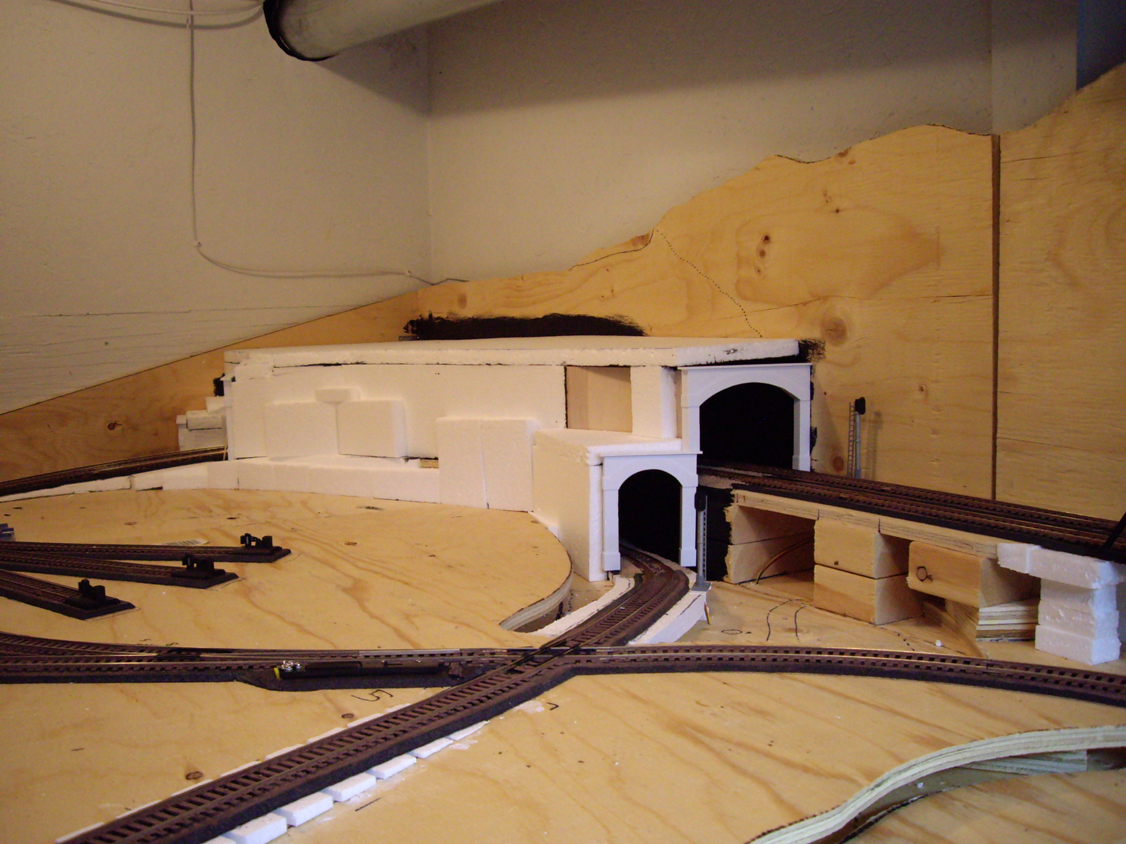 Mountain Tunnels Part I TY'S MODEL RAILROAD