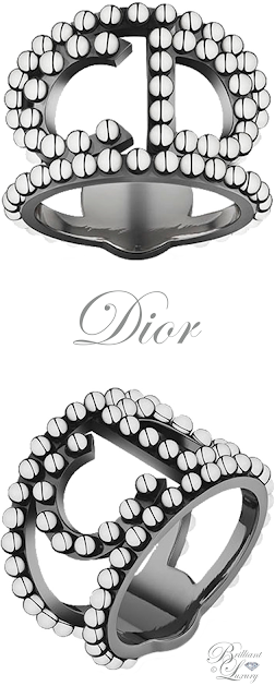 ♦Dior Your Dior ring #pantone #jewelry #grey #brilliantluxury