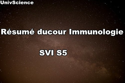 Résumé du cour Immunologie SVI S5