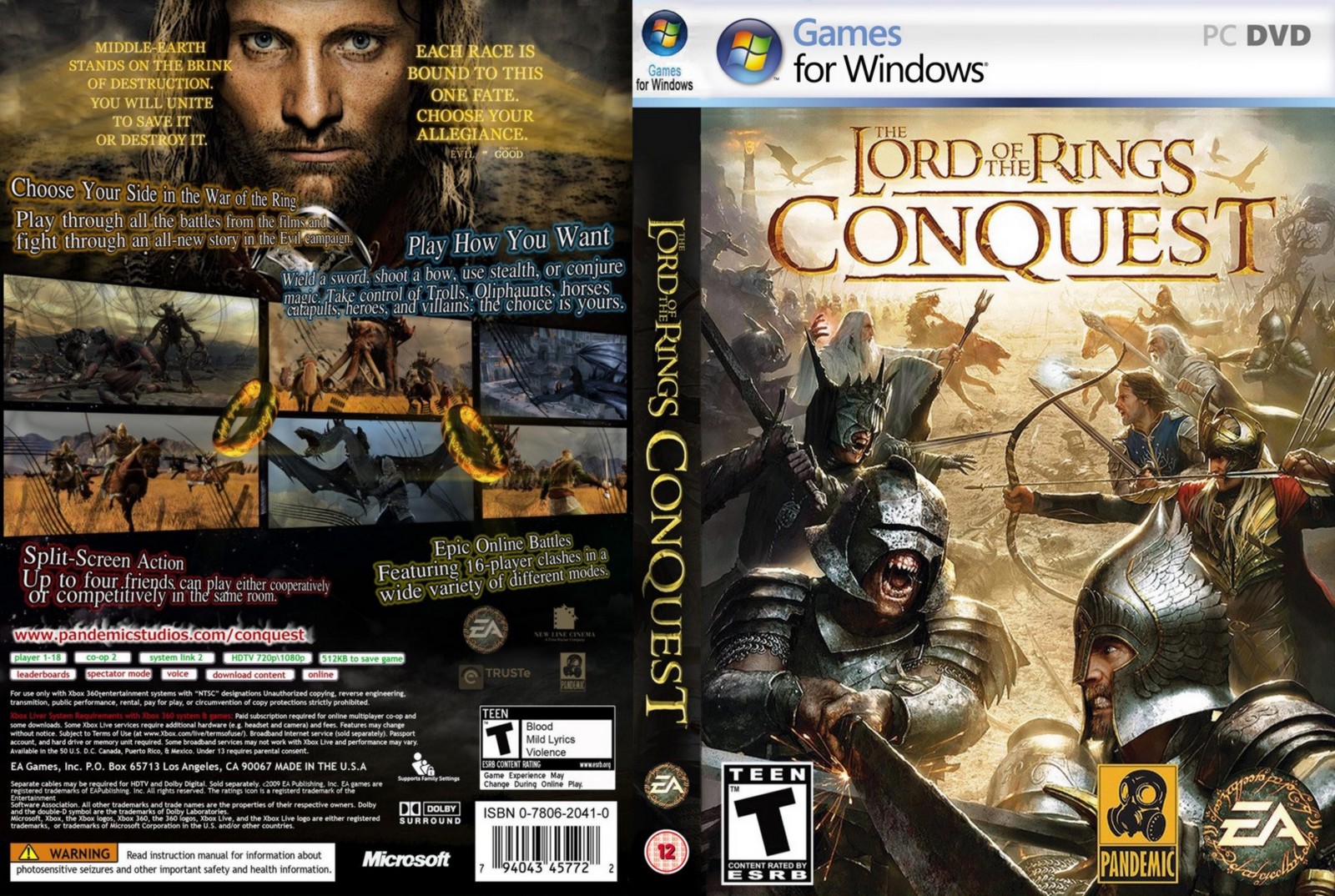 Lord of the rings conquest steam фото 107