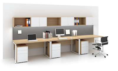 Vách ngăn bàn làm việc cho văn phòng hiện đại