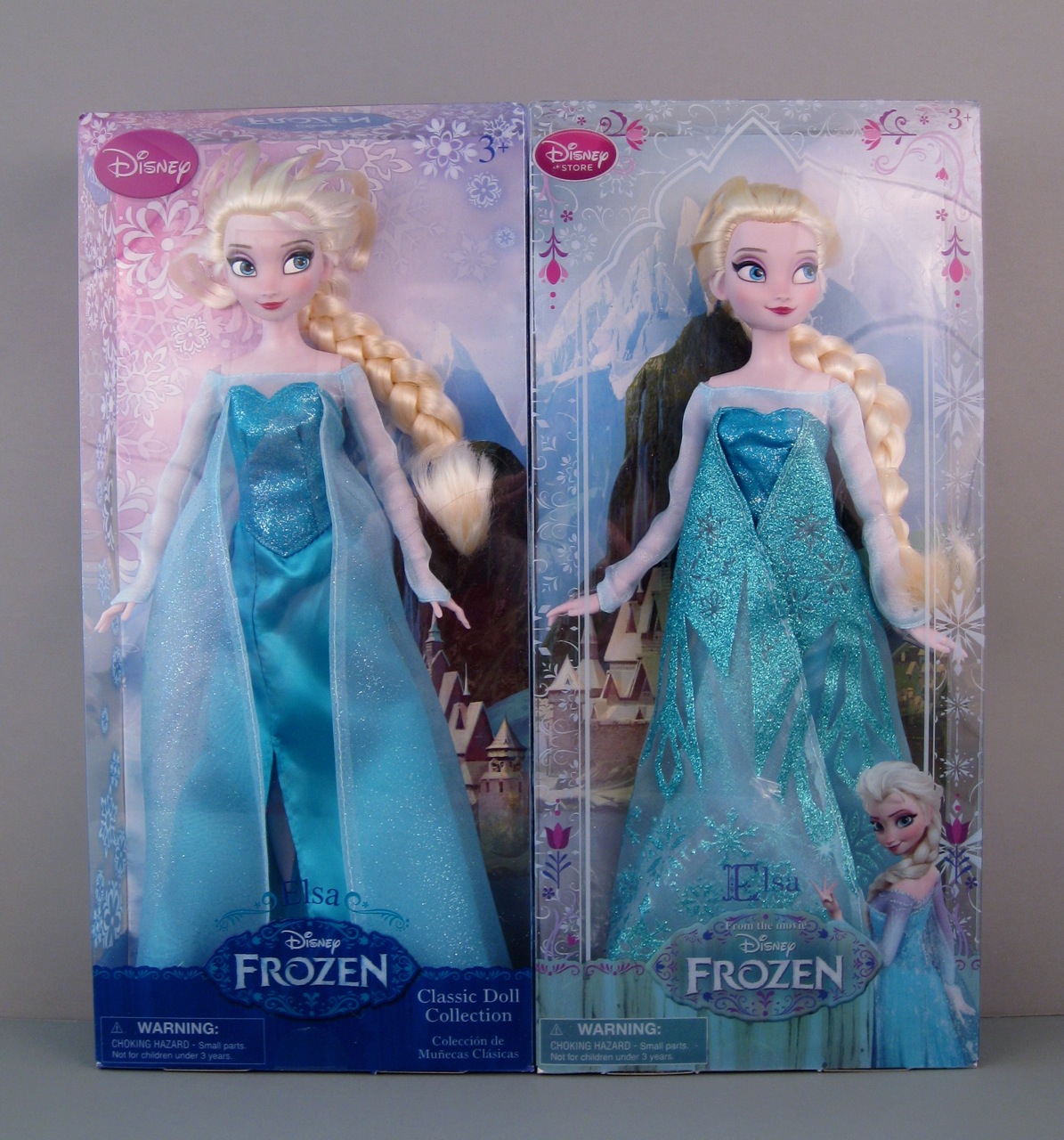 Elsa doll comparison