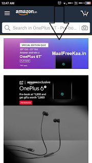 Free OnePlus 6t contest