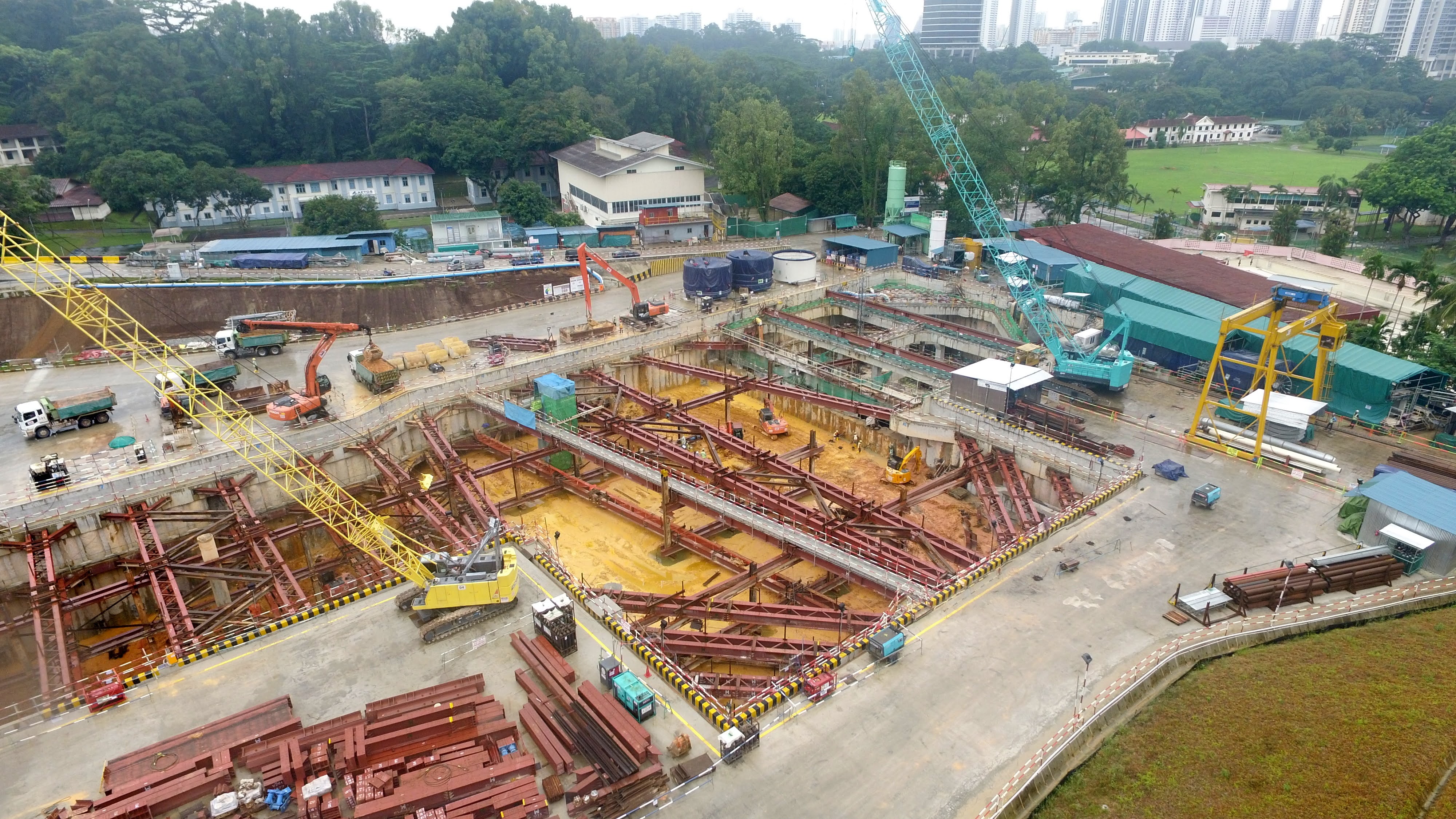 Thomson Line Construction Mount Pleasant Excavation (II)