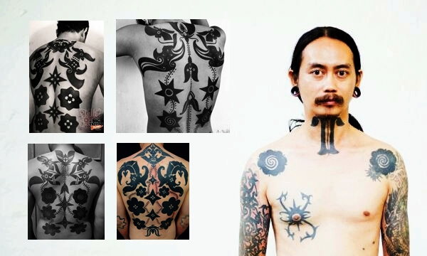 tradisi tato dayak tradisi tato dayak