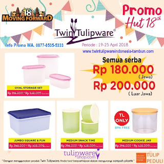 Promo HUT 18th - 3M Mantap Murah Meriah Promo HUT 18th - 3M Mantap Murah Meriah