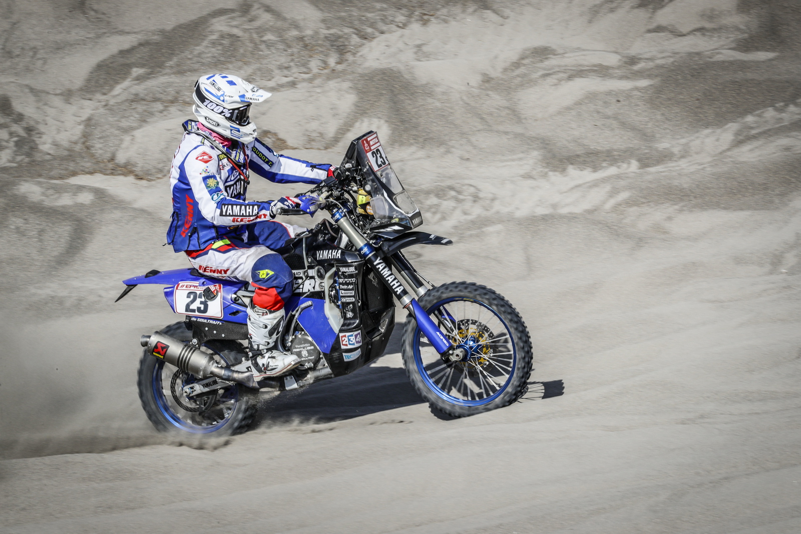 Yamaha wr450f Дакар