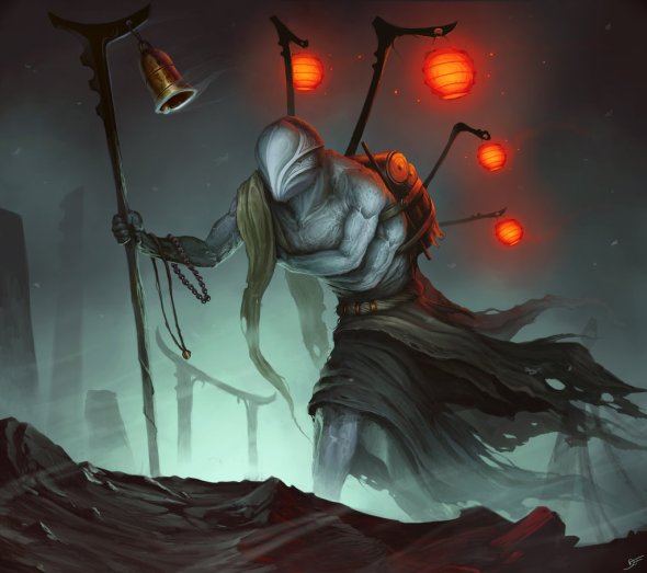 As sombrias ilustrações de fantasia e terror de David Franco Campos David Franco Campos morkardfc deviantart ilustrações fantasia terror sombrio lovecraft cthulhu