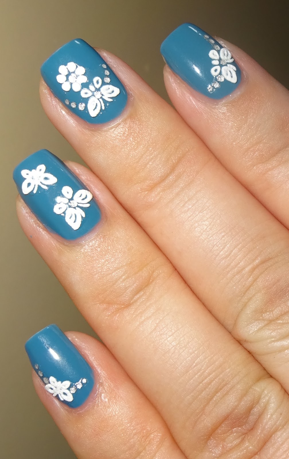 Wendy's Delights Flower & Butterfly Adhesive Nail Stickers from Nail
