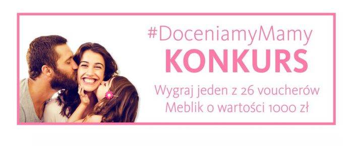 Do wygrania 26 voucherów o wartości 1000 zł do wykorzystania na zakupy w Mebliku! Konkurs