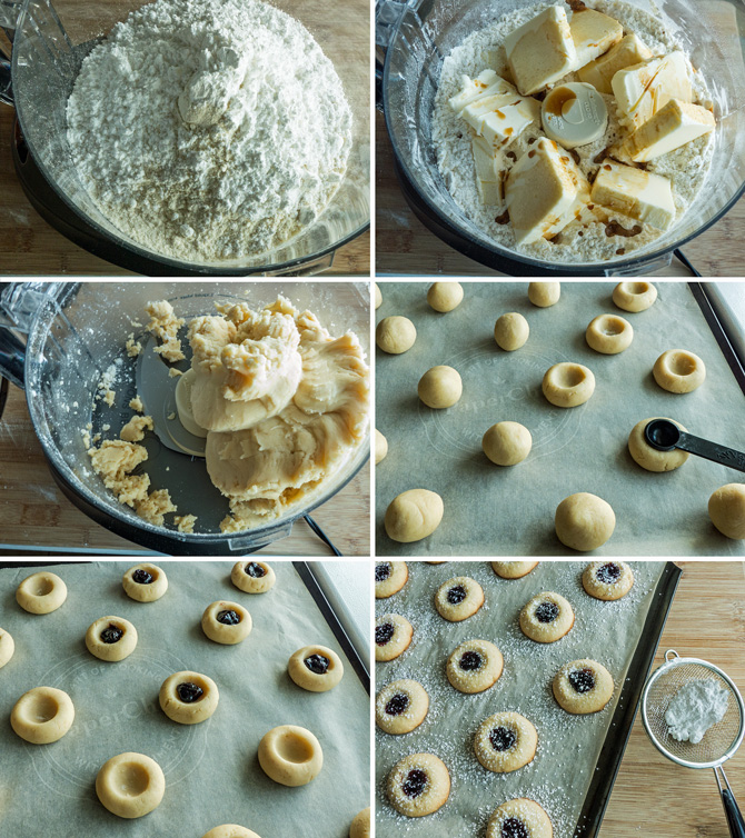 Cooking Weekends Buttery Jam Thumbprint Cookies