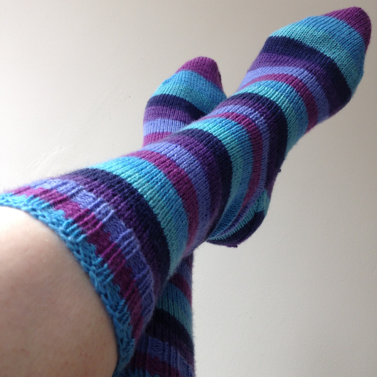 Vikki Bird Designs: FO Friday: Captain Nemo socks (Knit Picks Felici ...