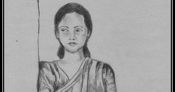 Beautiful Pencil Sketches Beautiful Charcoal Pencil Sketch Of An