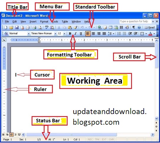 ms office shortcut bar