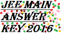 JEE Main 2016