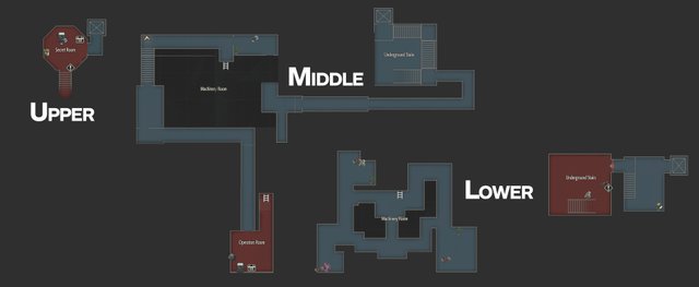 Peta Fasilitas Bawah Tanah dan Semua Itemnya Panduan Resident Evil 2 Remake: Underground Facility - Leon