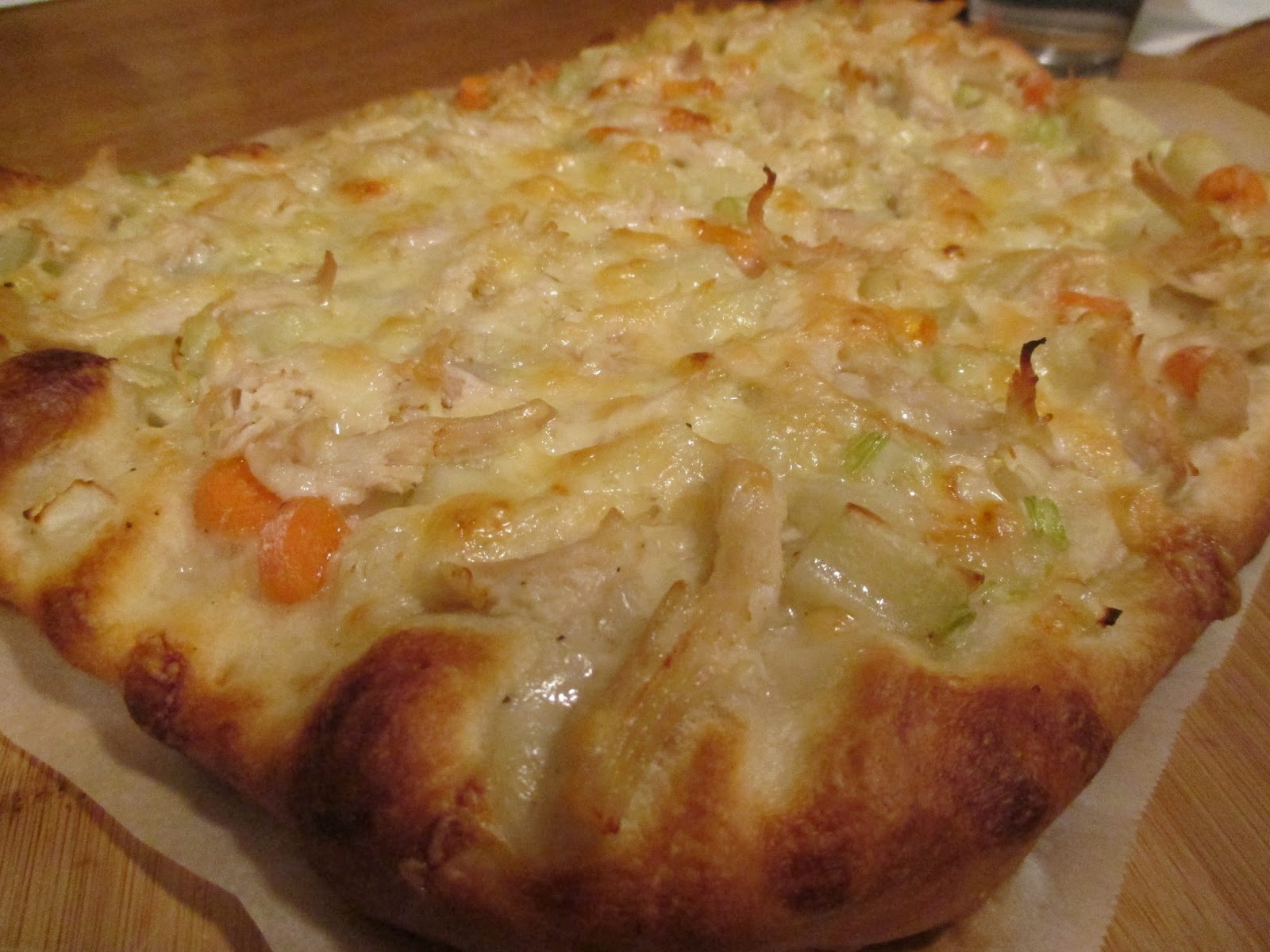 ThisIsWhyKtcIsHot Chicken Pot Pie Pizza