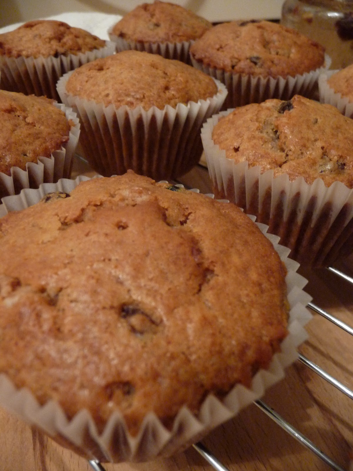 Lancashire Food: Mincemeat and Sultana Muffins