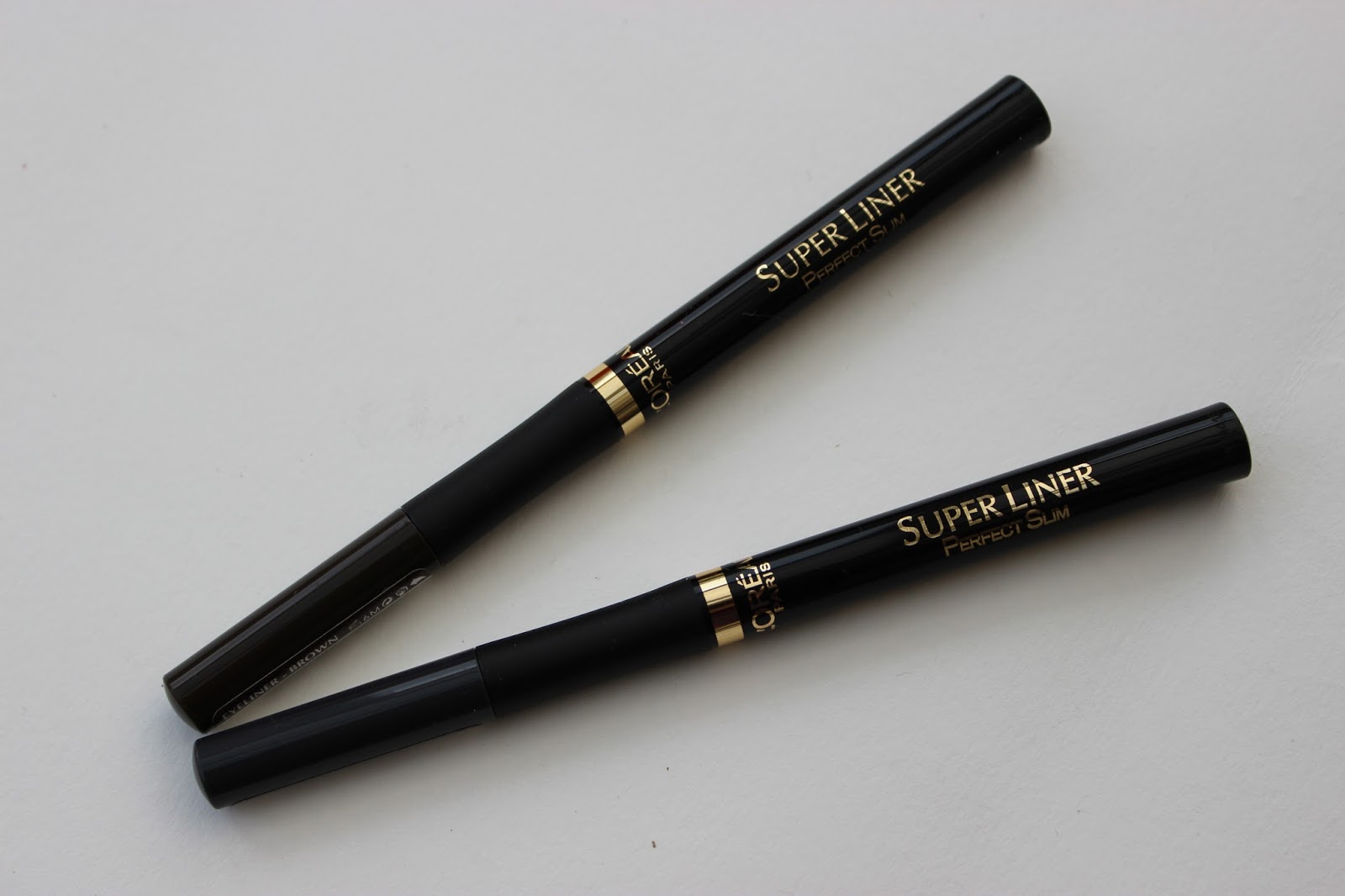 Speed Review L'Oreal SuperLiner Perfect Slim Liquid Eyeliners (brown