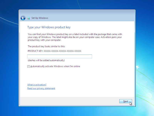 Cara Install Ulang Windows 7