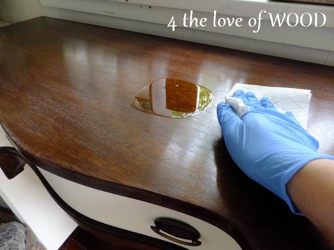 4 the love of wood HOW TO WIPE ON POLY tutorial