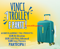 Acquista i prodotti GUM e vinci 104 Trolley e 1 viaggio All Inclusive Logo Acquista i prodotti GUM e vinci 104 Trolley e 1 viaggio All Inclusive