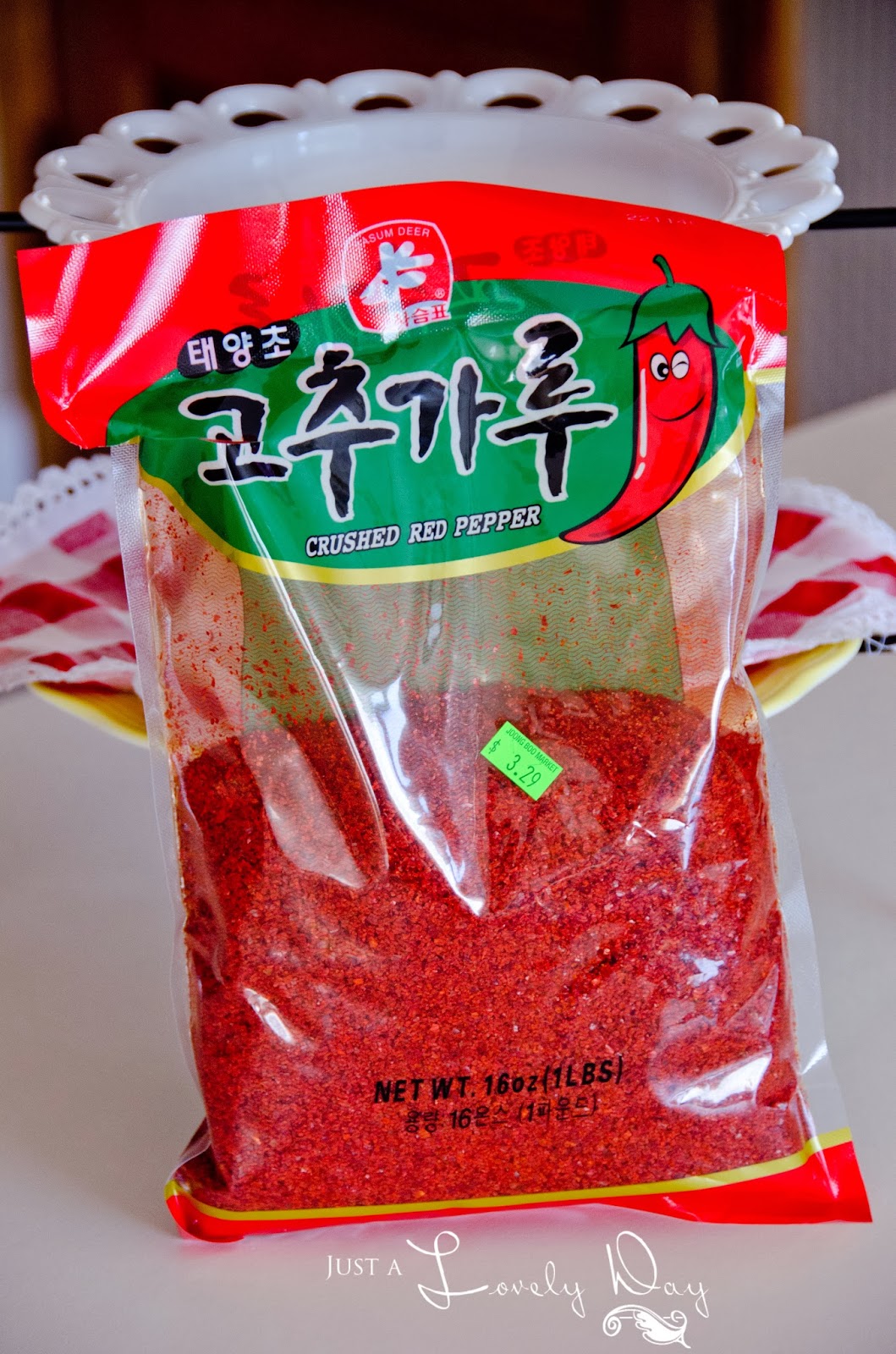 Wonderful Korean Chili Powder! 고추가루 Just a Lovely Day