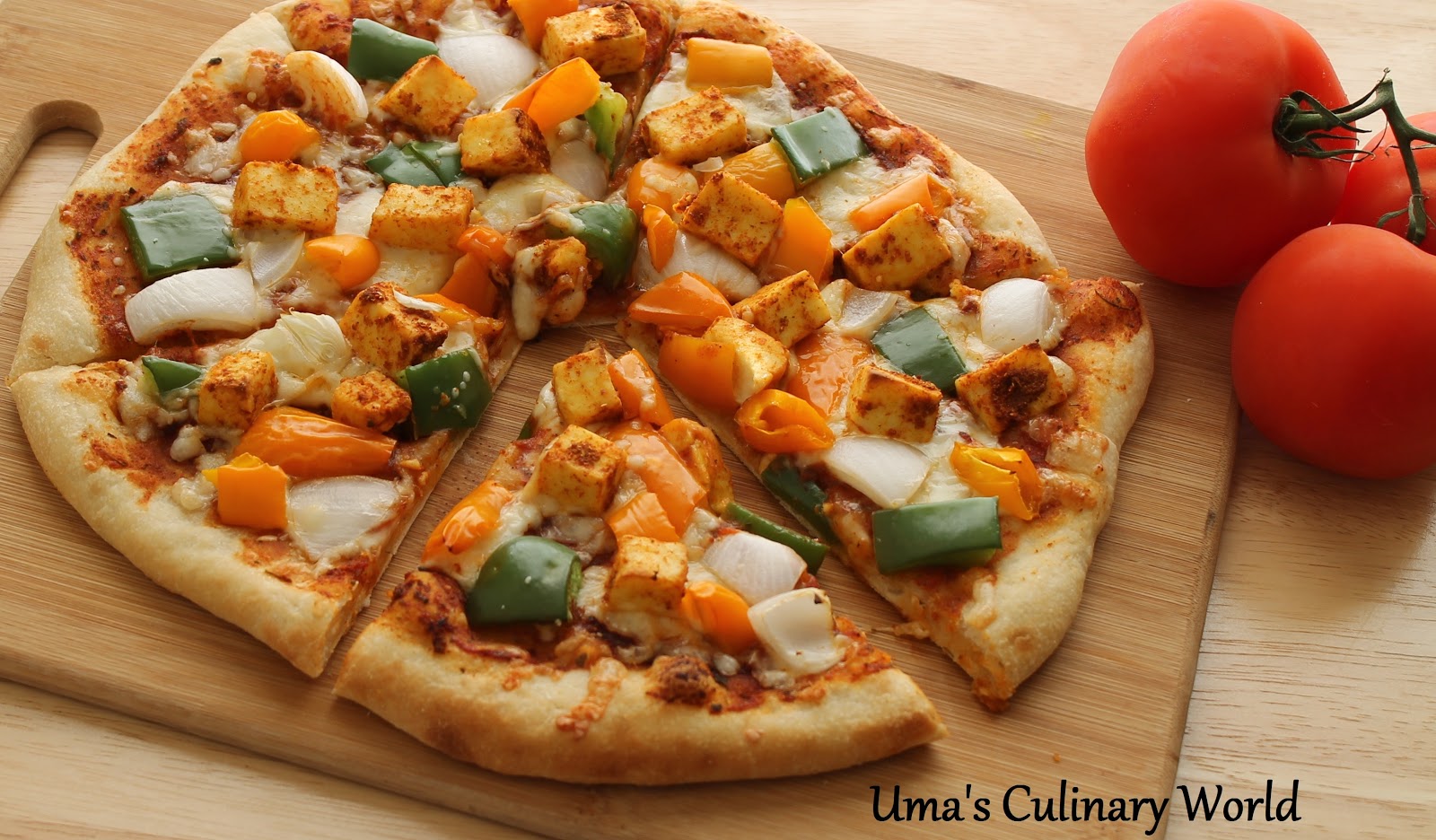 Paneer Tikka Pizza