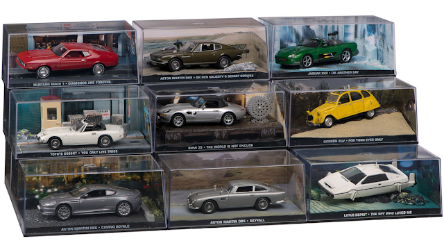 Coleção oficial dos carros de James Bond 1/43 Eaglemoss Collections Brasil