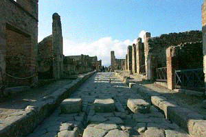 pompei rua - Pompei e Ercolano para quem está em Nápoles