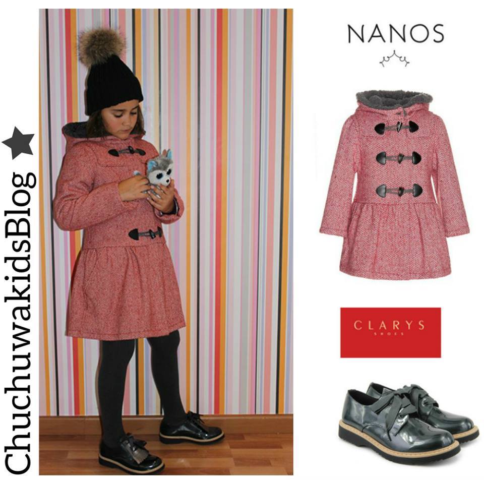 Blog moda infantil: Abrigo espiga Nanos blucher Clarys 💙 ChuchuwakidsBlog