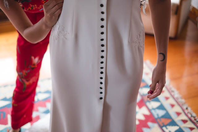 helena mareque vestido novia asturias boda tropical wedding tipi