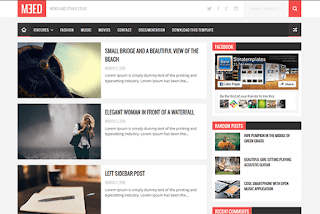 Meed Blogger Template