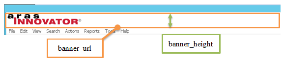 Change Site Name And Banner For Aras Innovator