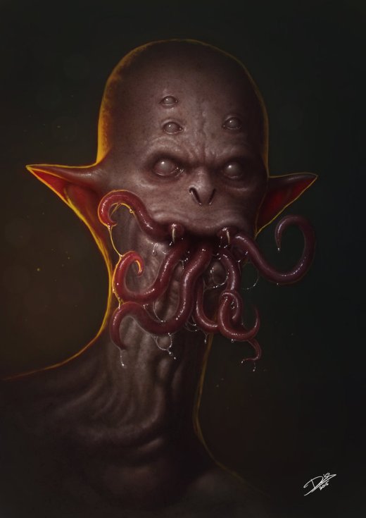 As ilustrações de personagens de terror de Dennis Carlsson Dennis Carlsson disse86 deviantart ilustrações fantasia personagens cultura pop terror horror sombrio