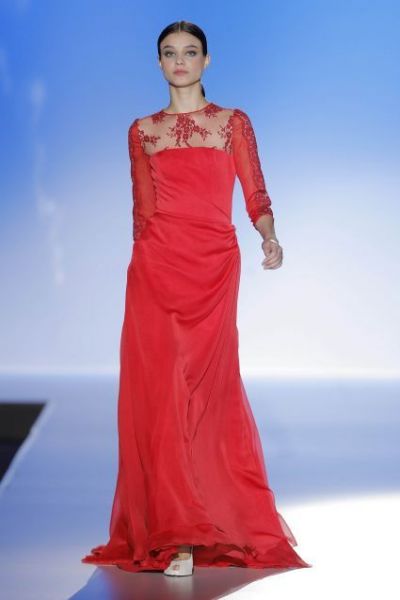 vestidos de noche con manga vestidos de noche con manga